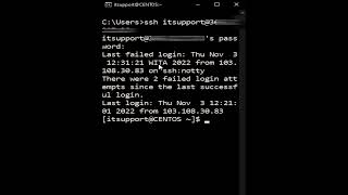 SSH using windows 10 command prompt [upl. by Dincolo]