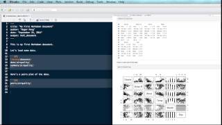 R Markdown with RStudio [upl. by Nnaeirual287]