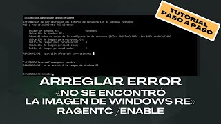 Cómo ARREGLAR ERROR quotREAGENTC ENABLEquot en el ERROR 0x80070643 al ACTUALIZAR WINDOWS 10 KB5034441 [upl. by Merline792]