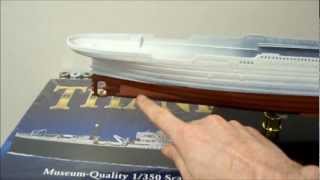 MINICRAFT Model RMS Titanic Centennial Edition 1350 Part 2 [upl. by Breech454]