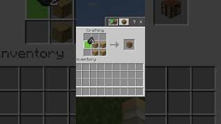 How To Make A Fletching Table In Minecraft Shorts [upl. by Rita618]