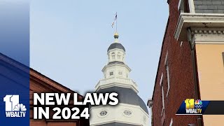 New laws take effect in Maryland [upl. by Aracahs369]