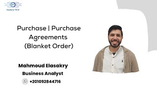 Purchase  Purchase agreements blanket order [upl. by Dnaloy]