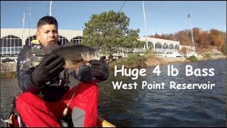 S0 Ep31 Catching Huge Bass at West Point Reservoir [upl. by Ardnuasac809]