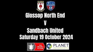 Glossop North End v Sandbach United 19 10 24 [upl. by Arriek]