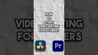 How to start Video Editing for VTubers shorts [upl. by Bernette]