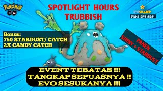 EVENT HUNTING STARDUST  SHINY  SPOTLIGHT HOURS TRUBBISH  POKEMON GO USE PGSHARP [upl. by Senalda]