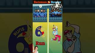 Batsmen vs Bowler compression short cricket shorts youtube short [upl. by Moreno360]