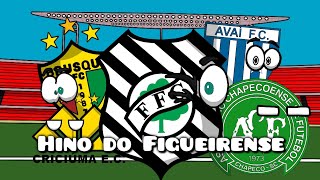 Hino do Figueirense  Animado [upl. by Leummas]