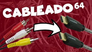 MIS CABLES DE VIDEO PARA NINTENDO 64  ¿CUAL ES MEJOR  COMPARATIVA [upl. by Oilenroc]