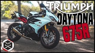 First Ride on the Triumph Daytona 675R [upl. by Jorgan923]