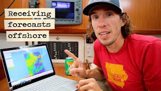 How we get weather forecasts offshore Iridium GoPredictWind walk through  Ryans tech corner 9 [upl. by Ardiedak]