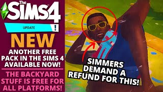 EA Drops Another Free Pack For All Platforms But Simmers Want Refunds [upl. by Euqinemod498]