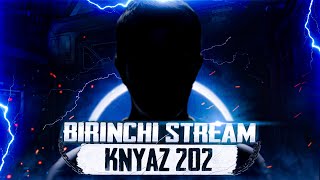 KNYAZ202 BIRINCHI STREAM 🔥 ПЕРВЫЙ СТРИМ С ВЕБКОЙ ОТ КНЯЗЬ202 😱 [upl. by Aihsened]