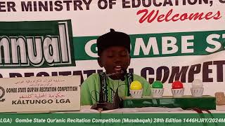 🕌🕋🕌🕋🕌🕋 Gombe State Quranic Recitation Competition MUSABAQAH 14462024 [upl. by Kalam]