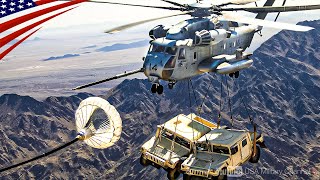 Aerial Refueling Helicopter ”Pilot With Mad Skills” US Military [upl. by Yelsek527]