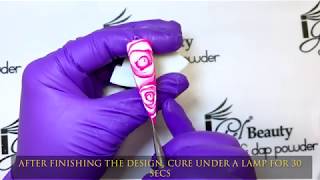 iGelBeauty Nail Tutorial using Blossom Gel [upl. by Suzette777]