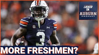 Auburn should find a way to play MORE FRESHMEN to end the season  Auburn Tigers Podcast [upl. by Miki]