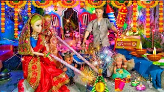 Barbie Routine in Indian Villagegudiya wala Epi230Barbie barbiebarbie ki kahani [upl. by Iccir447]