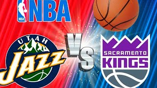 Utah Jazz vs Sacramento Kings live score NBA LIVE [upl. by Andy]