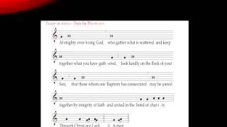 Solemn Intercessions Gregorian Chant [upl. by Callas292]