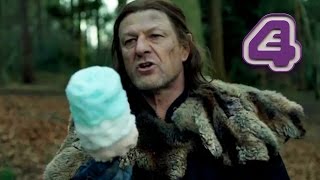 Sean Bean Feeds Morph Candy Floss And Stages An Intervention  Wasted [upl. by Eicyal]