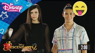 Descendants 2 Hvem Sa Det Sofia Carson amp Booboo Stewart  Disney Channel Norge [upl. by Baiel]