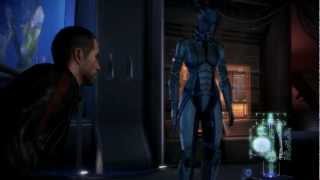 Mass Effect 3 Liaras Time Capsule Male Vanguard Spacer Paragon [upl. by Aehsila584]