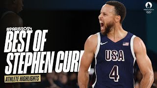 ALL of Steph Currys 3pointers at Paris2024  Athlete Highlights [upl. by Johnsten2]