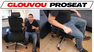 CLOUVOU ProSeat Test 🥇 Ergonomischer Bürostuhl im Praxistest Testbericht [upl. by Anneiv]