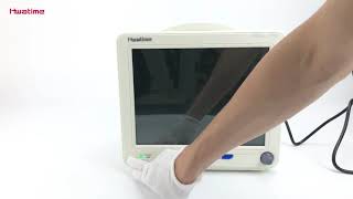 Hwatime H8 121inch medical 6 parameter multi parameter patient monitor [upl. by Notnef581]