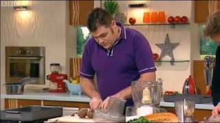 Nathan Outlaw Beetroot Cured Salmon SATURDAY KITCHEN RECIPE SEARCH [upl. by Salvatore637]