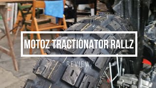 Motoz Tractionator RallZ Vs Mitas Enduro Trail XT Plus [upl. by Leagiba52]