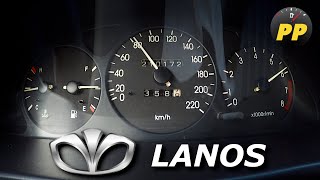 Daewoo Lanos 16 16V  ACCELERATION 0100 Kmh 060 mph [upl. by Ann-Marie]