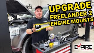 Freelander 2 Engine Mount Upgrades Stiffness Upgrade [upl. by Torie]