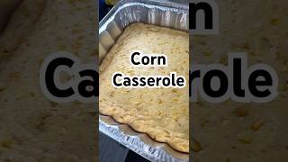 Corn Casserole 🔥 thanksgiving cooking holidays corn casserole recipe cheesy easyrecipe [upl. by Enaej]