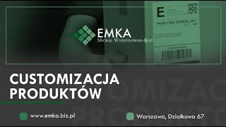 Customizacja produktów Warszawa Emka Logistyka [upl. by Hcra]