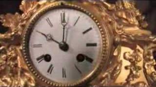 Stunning Antique French Ormolu Clock [upl. by Nelyahs]