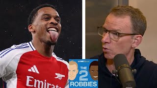 Arsenal beat Man United Liverpool drop points  The 2 Robbies Podcast FULL  NBC Sports [upl. by Macri228]