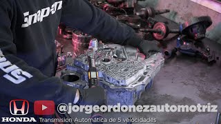 Reparación de una Transmision Automática Honda 5 velocidades [upl. by Lulita]