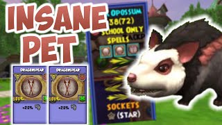 Making THE BEST Balance Pet In Wizard101 [upl. by Adnovaj]