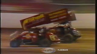 speedway Flashback Newcastle Motordrome Winfield Sprintcar Masters Div 2  23011994 [upl. by Karlee]