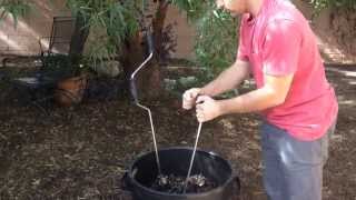 The Compost Crank® and Compost Crank® Twist aerator tools [upl. by Ecnahoy]