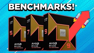 FIRST Ryzen 9000 Benchmarks Are UNREAL [upl. by Ecirehc]