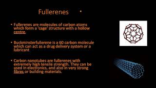 Graphene and Fullerenes  AQA GCSE 91 Chemistry Unit 43 [upl. by Gilpin]