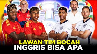 FINAL IMPIAN INGGRIS VS SPANYOL SKUAD TERMAHAL TANTANG TIM BOCAH REBUTKAN GELAR JUARA EROPA 2024 [upl. by Ycniuq]