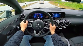 2021 Mercedes Benz CLA 180  review amp pov test drive [upl. by Karoline191]