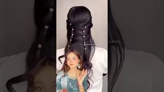 amazing hairstyle🤯😵‍💫try kiya💁🏻youtubeshorts hairstyle viralvideo hair shortsfeed hack [upl. by Nolla]