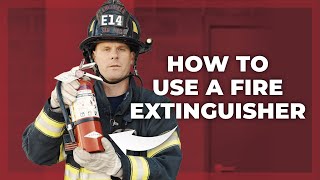 How to Use a Fire Extinguisher [upl. by Katzen895]