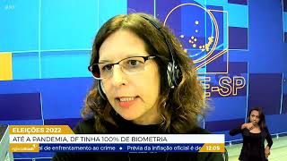 DF  Saiba como funciona a biometria no processo eleitoral [upl. by Hedwiga]